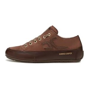 Candice Cooper Sneakers aus Leder und Veloursleder, braun- 37/ Candice Cooper Sneakers aus Leder und Veloursleder, braun- 37/