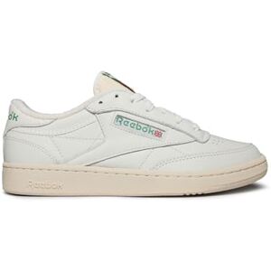 Reebok Herren Club C 85 Vintage Sneaker, Top Chalk Paperwhite Glen Green, 40.5 EU Reebok Herren Club C 85 Vintage Sneaker, Top Chalk Paperwhite Glen Green, 40.5 EU