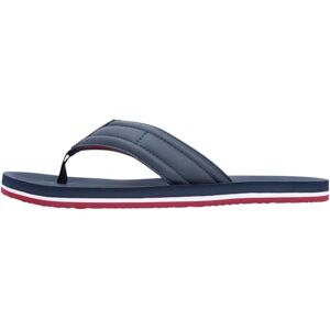 Tommy Hilfiger Herren Flip Flops Padded mit gepolstertem Riemen, Blau (Desert Sky), 45 Tommy Hilfiger Herren Flip Flops Padded mit gepolstertem Riemen, Blau (Desert Sky), 45