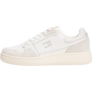 Tommy Jeans Damen Tjw Retro Sneaker En0en02818, White Ecru, Stratus Grey, 40 EU Tommy Jeans Damen Tjw Retro Sneaker En0en02818, White Ecru, Stratus Grey, 40 EU
