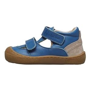 Naturino Barfußsandalen aus Leder und Wildleder, Hellblau- 28 Naturino Barfußsandalen aus Leder und Wildleder, Hellblau- 28