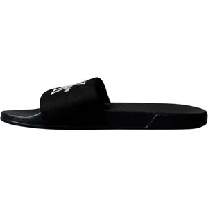 Calvin Herren Badeschuhe Slide mit Canvas, Schwarz (Triple Black), 41 Calvin Herren Badeschuhe Slide mit Canvas, Schwarz (Triple Black), 41