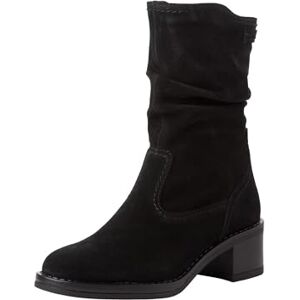 Tamaris Damen Absatzstiefelette Leder bequem; BLACK, EU 37 Tamaris Damen Absatzstiefelette Leder bequem; BLACK, EU 37