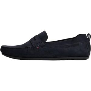 Tommy Hilfiger Herren Driver Schuhe Core aus Veloursleder, Blau (Desert Sky), 44 Tommy Hilfiger Herren Driver Schuhe Core aus Veloursleder, Blau (Desert Sky), 44