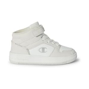 Champion RD18 2.0 MID G PS Kinder Sneaker Unisex S32498-CHA-ES001 LGREY/WHT/SIL, Schuhgröße:33 EU Champion RD18 2.0 MID G PS Kinder Sneaker Unisex S32498-CHA-ES001 LGREY/WHT/SIL, Schuhgröße:33 EU