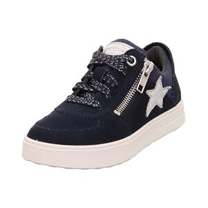 Superfit Mädchen Stella Sneaker, Blau Silber 8020, 38 EU Superfit Mädchen Stella Sneaker, Blau Silber 8020, 38 EU