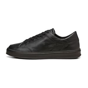 Marc O' Polo Marc OߴPolo Herren Sneaker flach aus Leder Low Top, Schwarz (Black), 42 Marc O' Polo Marc OߴPolo Herren Sneaker flach aus Leder Low Top, Schwarz (Black), 42