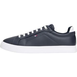 Tommy Hilfiger Herren Court Sneaker Icon Light aus Leder, Blau (Desert Sky), 42 Tommy Hilfiger Herren Court Sneaker Icon Light aus Leder, Blau (Desert Sky), 42
