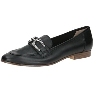 CAPRICE Damen Slipper aus Leder mit Blockabsatz, Schwarz (Black Nappa), 40 EU CAPRICE Damen Slipper aus Leder mit Blockabsatz, Schwarz (Black Nappa), 40 EU