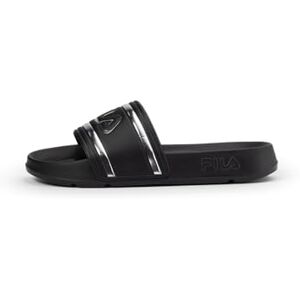 FILA MORRO BAY LOGO slipper wmn-Black-Silver-39 FILA MORRO BAY LOGO slipper wmn-Black-Silver-39