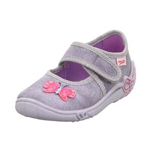 Superfit Mädchen BELINDA Hausschuhe, HELLGRAU/PINK 0600 Superfit Mädchen BELINDA Hausschuhe, HELLGRAU/PINK 0600