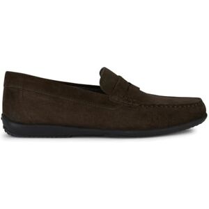 Geox Herren U Ascanio Moccasin, Dunkelbraun, 45 EU Geox Herren U Ascanio Moccasin, Dunkelbraun, 45 EU