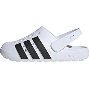 Adidas Unisex Adilette 2.0 Clog Sandal, Cloud White/Core Black/Cloud White, 39 EU Adidas Unisex Adilette 2.0 Clog Sandal, Cloud White/Core Black/Cloud White, 39 EU