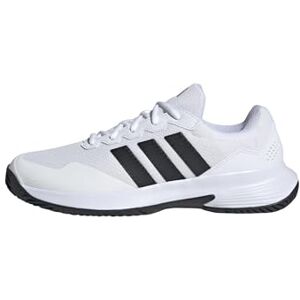 Adidas Herren GAMECOURT 2 Tennis Shoes, FTWR White/core Black/Silver met., 46 EU Adidas Herren GAMECOURT 2 Tennis Shoes, FTWR White/core Black/Silver met., 46 EU
