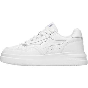 w6yz Sneakers aus Leder, Eisweiß-weiß-rot 42 w6yz Sneakers aus Leder, Eisweiß-weiß-rot 42
