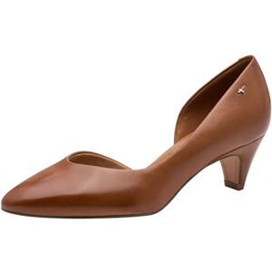 Tamaris Damen Pumps mit Trichterabsatz Leder, braun, 38 EU Tamaris Damen Pumps mit Trichterabsatz Leder, braun, 38 EU