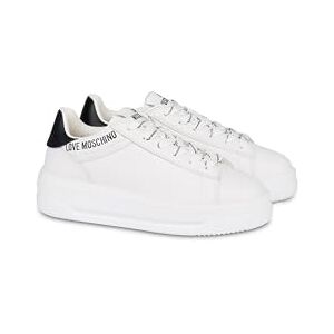 Love Moschino JA15525G1NIA110A, Damen-Turnschuhe, Weiß/Schwarz, 37 EU, Weiss SCHWARZ, 37 EU Love Moschino JA15525G1NIA110A, Damen-Turnschuhe, Weiß/Schwarz, 37 EU, Weiss SCHWARZ, 37 EU