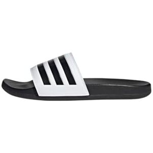 Adidas Unisex Adilette Comfort Slides, Cloud White / Core Black / Core Black, 38 EU Adidas Unisex Adilette Comfort Slides, Cloud White / Core Black / Core Black, 38 EU