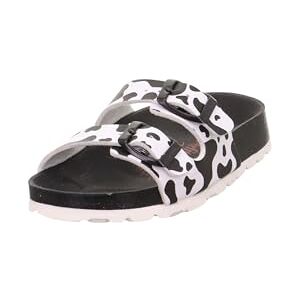 Superfit Mädchen FUSSBETTPANTOFFEL SCHWARZ/WEISS 0110 Superfit Mädchen FUSSBETTPANTOFFEL SCHWARZ/WEISS 0110