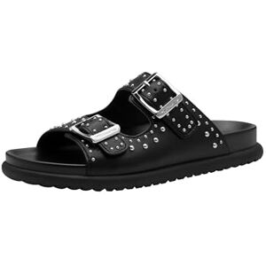 Tamaris Pantolette Damen Flach schwarz,EU 36 Tamaris Pantolette Damen Flach schwarz,EU 36