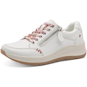 Jana Damen Sneaker flach mit Schnürsenkeln Vegan, Weiß (White), 37 EU Jana Damen Sneaker flach mit Schnürsenkeln Vegan, Weiß (White), 37 EU