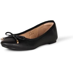 Amazon Essentials Damen Billie Ballerinas, Schwarz, 37.5 EU Amazon Essentials Damen Billie Ballerinas, Schwarz, 37.5 EU