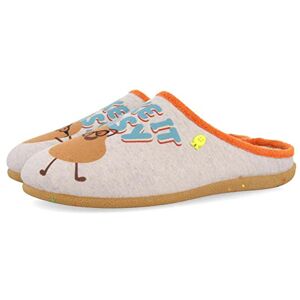 HOT POTATOES Gioseppo Damen Olvia Hausschuh, grau, 37 EU HOT POTATOES Gioseppo Damen Olvia Hausschuh, grau, 37 EU