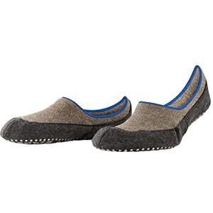 FALKE Unisex Stoppersocken Cosyshoe Invisible M Hp Wolle rutschhemmende Noppen 1 Paar, Braun Oak Melange 5075, 45-46 FALKE Unisex Stoppersocken Cosyshoe Invisible M Hp Wolle rutschhemmende Noppen 1 Paar, Braun Oak Melange 5075, 45-46