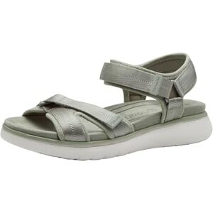 Tamaris Damen Sandalen Textil Vegan Sommer; SAGE/grün; 37 Tamaris Damen Sandalen Textil Vegan Sommer; SAGE/grün; 37