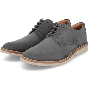 Clarks Herren Atticus Lt Lace Oxford, Dunkelgraues Nubuk, 46 EU Clarks Herren Atticus Lt Lace Oxford, Dunkelgraues Nubuk, 46 EU