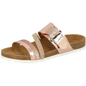 Lico Bioline Fashion Damen Pantoletten, Rosegold, 37 EU Lico Bioline Fashion Damen Pantoletten, Rosegold, 37 EU