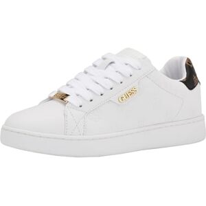 Guess Damen Renzy Sneaker, Weiss/opulenter Garten, 38.5 EU Guess Damen Renzy Sneaker, Weiss/opulenter Garten, 38.5 EU
