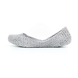 Melissa CAMPANA PAPEL VII, Damen Geschlossene Ballerinas, Silber (SILVER GLITTER 50711), 40 EU Melissa CAMPANA PAPEL VII, Damen Geschlossene Ballerinas, Silber (SILVER GLITTER 50711), 40 EU