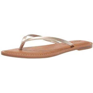 Amazon Essentials Damen Zehensandale, Gold, 35 EU Amazon Essentials Damen Zehensandale, Gold, 35 EU