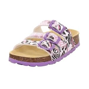Superfit Mädchen Fussbettpantoffel 1800113 Hausschuh, Weiß Mehrfarbig 1110, 32 EU Superfit Mädchen Fussbettpantoffel 1800113 Hausschuh, Weiß Mehrfarbig 1110, 32 EU