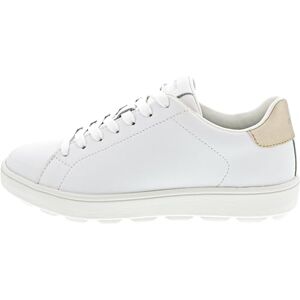 Geox Damen D SPHERICA ECUB-1 B Sneaker, White/LT Gold, 38 EU Geox Damen D SPHERICA ECUB-1 B Sneaker, White/LT Gold, 38 EU