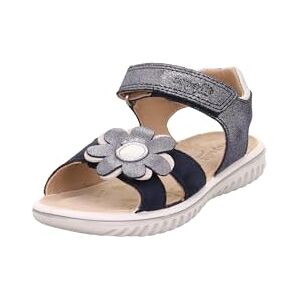 Superfit Mädchen Sparkle Sandale, Blau Silber 8000, 31 EU Superfit Mädchen Sparkle Sandale, Blau Silber 8000, 31 EU