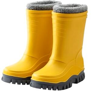 Sterntaler Gummistiefel uni gefüttert Unisex Kinder Regenstiefel mit herausnehmbarem Innenschuh warme, wasserdichte Kinderstiefel Matsch- und Regenschuhe, mattgelb, Größe 25 Sterntaler Gummistiefel uni gefüttert Unisex Kinder Regenstiefel mit herausnehmbarem Innenschuh warme, wasserdichte Kinderstiefel Matsch- und Regenschuhe, mattgelb, Größe 25