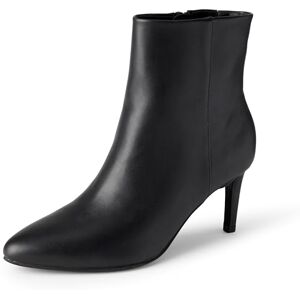 Amazon Essentials Damen Festliche Stiletto-Stiefeletten, Schwarz Kunstleder, 41 EU Amazon Essentials Damen Festliche Stiletto-Stiefeletten, Schwarz Kunstleder, 41 EU