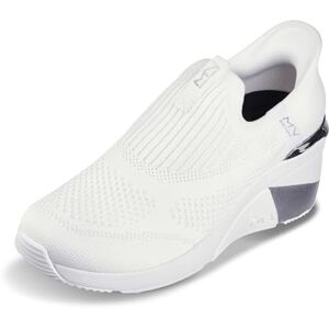 Skechers Damen A-keil – Crecent Hands Free Slip-ins Sneaker, Weiss/opulenter Garten, 37 EU Skechers Damen A-keil – Crecent Hands Free Slip-ins Sneaker, Weiss/opulenter Garten, 37 EU