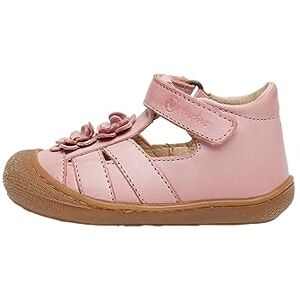 Naturino MAGGY-Halb geschlossene Sandale mit applizierten Blüten Rosa 23 Naturino MAGGY-Halb geschlossene Sandale mit applizierten Blüten Rosa 23