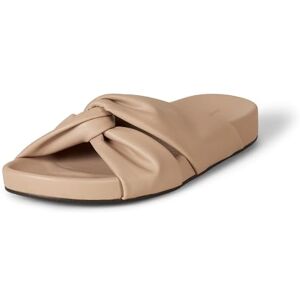 Amazon Essentials Damen Gedrehte Schlappensandale, Beige, 35 EU Amazon Essentials Damen Gedrehte Schlappensandale, Beige, 35 EU