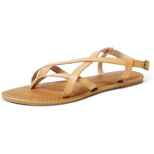 Amazon Essentials Damen Freizeitsandale mit Riemchen, Natürlich, 37.5 EU Amazon Essentials Damen Freizeitsandale mit Riemchen, Natürlich, 37.5 EU