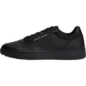 Tommy Hilfiger Herren Cupsole Sneaker Basket Core Low Top, Schwarz (Black), 41 Tommy Hilfiger Herren Cupsole Sneaker Basket Core Low Top, Schwarz (Black), 41