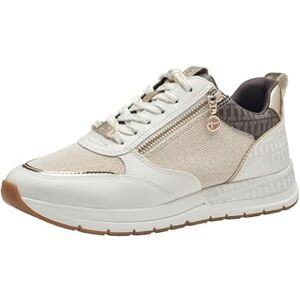Tamaris Damen Sneaker Low, beige, 42 EU Tamaris Damen Sneaker Low, beige, 42 EU