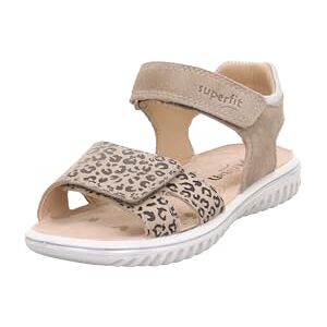 Superfit Mädchen Sparkle Sandale, Beige 4010, 32 EU Superfit Mädchen Sparkle Sandale, Beige 4010, 32 EU