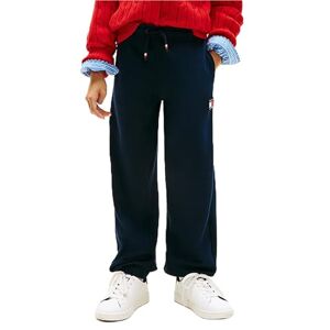 Tommy Hilfiger Kinder Unisex Jogginghose Heritage aus Baumwolle, Blau (Dark Night Navy), 12 Jahre Tommy Hilfiger Kinder Unisex Jogginghose Heritage aus Baumwolle, Blau (Dark Night Navy), 12 Jahre