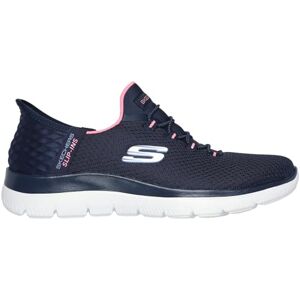 Skechers Damen Summits Diamond Dream Slip-InTurnschuhe, Navy Mesh/Pink Trim, 40 EU Skechers Damen Summits Diamond Dream Slip-InTurnschuhe, Navy Mesh/Pink Trim, 40 EU