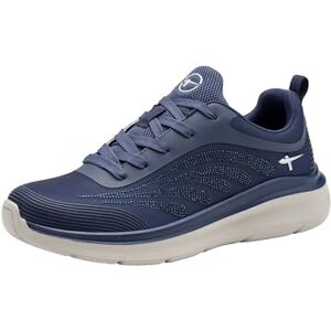 Tamaris Comfort Damen Sneaker flach Sportlich Vegan, Blau (Navy Glitter), 37 EU Tamaris Comfort Damen Sneaker flach Sportlich Vegan, Blau (Navy Glitter), 37 EU