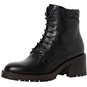 Tamaris Damen Schnürstiefel mit Absatz Leder Blockabsatz; BLACK LEATHER/schwarz; 37 EU Tamaris Damen Schnürstiefel mit Absatz Leder Blockabsatz; BLACK LEATHER/schwarz; 37 EU